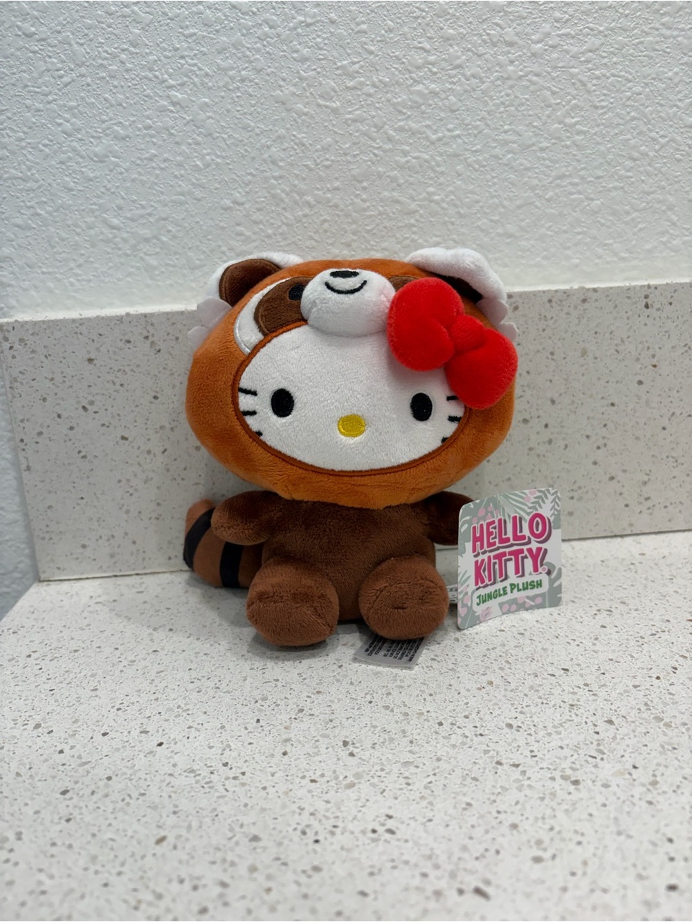 Plush - Hello Kitty and Friends - Red Panda Raccoon Jungle Costume Cosplay 6”